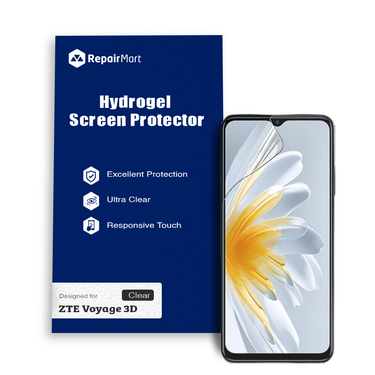 ZTE Voyage 3D Compatible Premium Hydrogel Screen Protector With Full Coverage Ultra HD